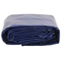 PLANDEKA PŁACHTA OKRYCIOWA OCHRONNA NIEBIESKA 5X8M 650G/M²