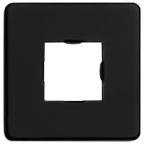 VidaXL Ramię do deszczownicy, kwadratowe, stal 201, czarne, 30 cm