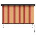 VidaXL Roleta Wielokolorowe 120 x 250 cm Materiał i Aluminium
