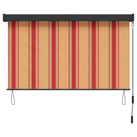 VidaXL Roleta Wielokolorowe 120 x 250 cm Materiał i Aluminium