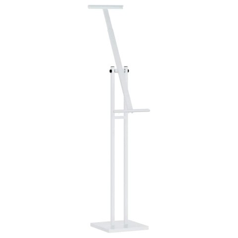 VidaXL Stoiska na targi Biały 26,5 x 26,5 x 150 cm Stal
