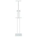 VidaXL Stoiska na targi Biały 26,5 x 26,5 x 150 cm Stal