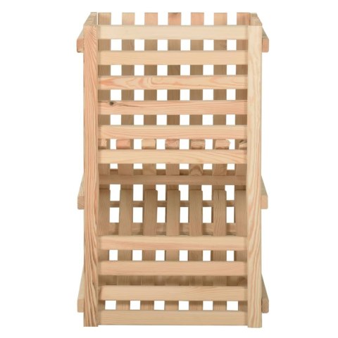 SKRZYNIA NA ZIEMNIAKI 50X50X80CM DREWNO SOSNOWE