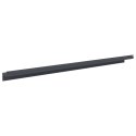 VidaXL Krawężnik do trawnika 10 szt. 100 x 10 x 8 cm Stal antracytowy
