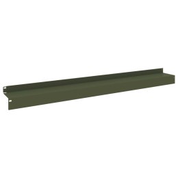 VidaXL Krawężnik do trawnika 10 szt. 100 x 10 x 8 cm Stal