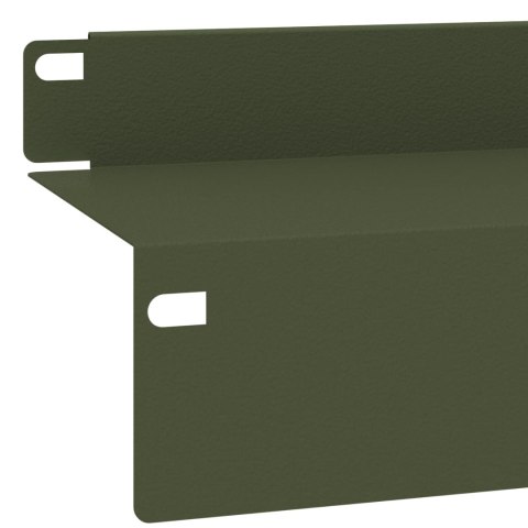 VidaXL Krawężnik do trawnika 10 szt. 100 x 10 x 8 cm Stal
