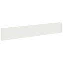 VidaXL Krawężnik do trawnika 10 szt. 100 x 18 cm Stal Biały