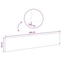 VidaXL Krawężnik do trawnika 10 szt. 100 x 22 cm Stal antracytowy
