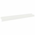 VidaXL Krawężnik do trawnika 20 szt. 100 x 10 x 8 cm Stal Biały