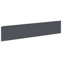 VidaXL Krawężnik do trawnika 20 szt. 100 x 22 cm Stal antracytowy