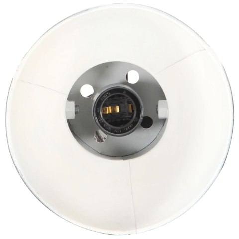 VidaXL Lampa podłogowa z 2 kloszami, czarna, E27, żeliwo