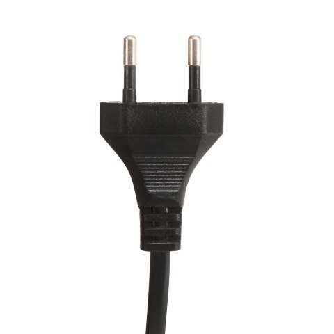 VidaXL Lampa podłogowa z 2 kloszami, czarna, E27, żeliwo