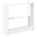 VidaXL Stojak na kij bilardowy Drewno inżynieryjne 60 x 20 x 57 cm