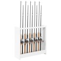 VidaXL Stojak na kij bilardowy Drewno inżynieryjne 60 x 20 x 57 cm