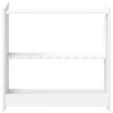 VidaXL Stojak na kij bilardowy Drewno inżynieryjne 60 x 20 x 57 cm