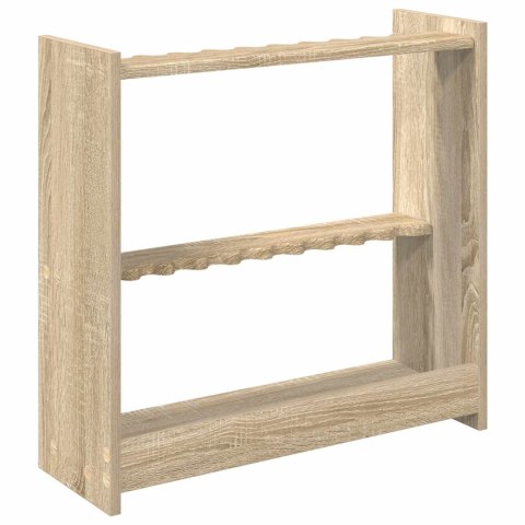 VidaXL Stojak na kij bilardowy Drewno inżynieryjne 60 x 20 x 57 cm