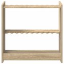 VidaXL Stojak na kij bilardowy Drewno inżynieryjne 60 x 20 x 57 cm