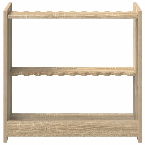 VidaXL Stojak na kij bilardowy Drewno inżynieryjne 60 x 20 x 57 cm