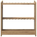 VidaXL Stojak na kij bilardowy Drewno inżynieryjne 60 x 20 x 57 cm