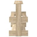 VidaXL Stojak na kij bilardowy Drewno inżynieryjne 60 x 35 x 60 cm