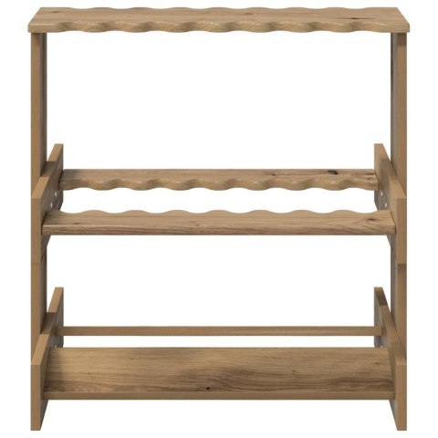 VidaXL Stojak na kij bilardowy Drewno inżynieryjne 60 x 35 x 60 cm