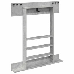 VidaXL Stojak na kij bilardowy Drewno inżynieryjne 93 x 12 x 103 cm