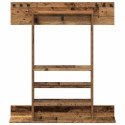 VidaXL Stojak na kij bilardowy Drewno inżynieryjne 93 x 12 x 103 cm