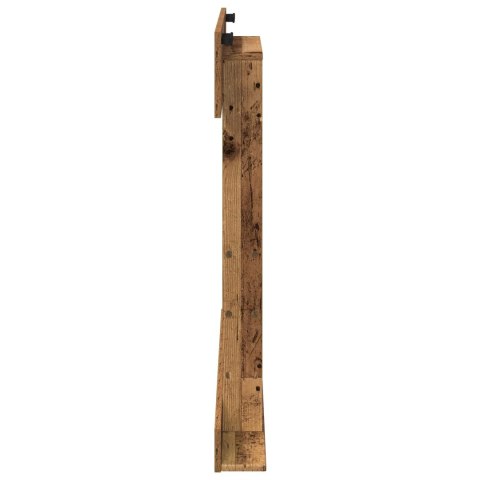 VidaXL Stojak na kij bilardowy Drewno inżynieryjne 93 x 12 x 103 cm