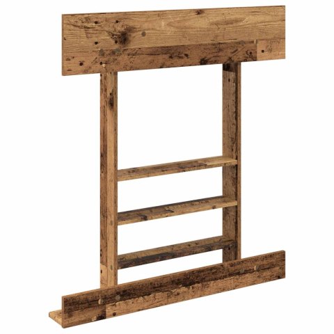 VidaXL Stojak na kij bilardowy Drewno inżynieryjne 93 x 12 x 103 cm