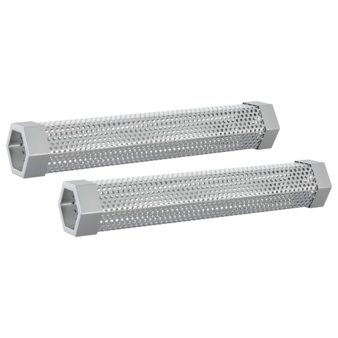 VidaXL Grill beczkowy na kółkach z półkami 3 szt. 115 x 85 x 95 cm