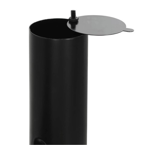 VidaXL Grill na świeżym powietrzu 103 x 60 x 113 cm Stal Czarny