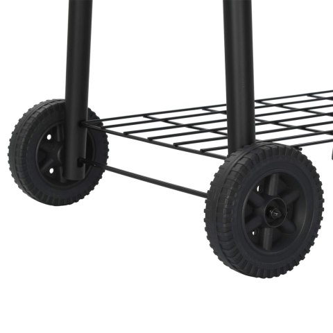 VidaXL Grill na świeżym powietrzu 103 x 60 x 113 cm Stal Czarny