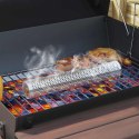 VidaXL Grill na świeżym powietrzu 103 x 60 x 113 cm Stal Czarny