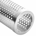 VidaXL Grill węglowy z rurkami do wędzenia 91 x 71 x 107 cm Stal