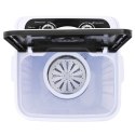 VidaXL Mini pralka z pojedynczą wanną 4,6 kg Czarny i Biały