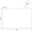 VidaXL Plandeka z oczkami zielony 2 x 3 m 140 gsm PE