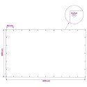 VidaXL Plandeka z oczkami zielony 3 x 5 m 140 gsm PE