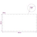 VidaXL Plandeka z oczkami zielony 3 x 6 m 140 gsm PE