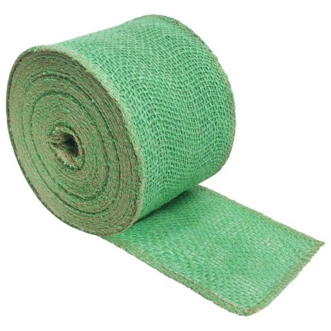 VidaXL Rolka Jutowa Zielony 10 x 5000 cm