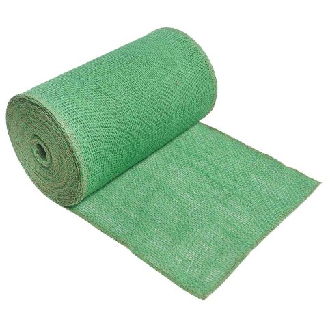 VidaXL Rolka Jutowa Zielony 25 x 5000 cm