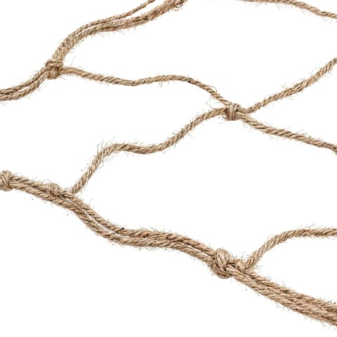 VidaXL Siatka wsparcia roślin z juty naturalny 1 x 25 m
