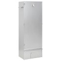 VidaXL Wędzarnia 3 szt. 44,5 x 29 x 110 cm Stal galwanizowana srebrny
