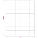VidaXL Kołdra 140x220 cm Zima 450 GSM Wełna australijska Biały