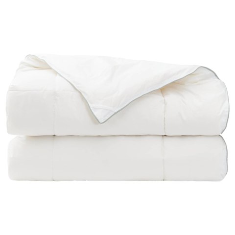 VidaXL Kołdra 200x200 cm 4 pory roku 300 GSM Wełna australijska Biały