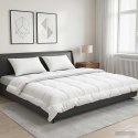 VidaXL Kołdra 200x240 cm 4 pory roku 300 GSM Wełna australijska Biały