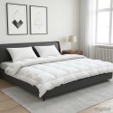 VidaXL Kołdra 200x240 cm Zima 450 GSM Wełna australijska Biały