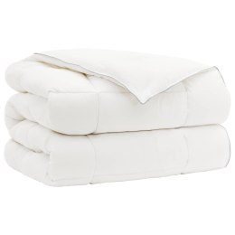 VidaXL Kołdra 200x240 cm Zima 450 GSM Wełna australijska Biały
