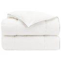 VidaXL Kołdra 220x260 cm Zima 450 GSM Wełna australijska Biały