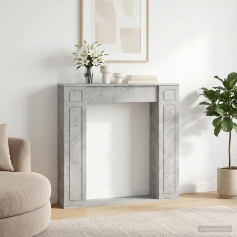OBUDOWA KOMINKA BETONOWY SZARY 100 X 20 X 100 CM