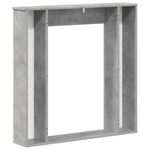 OBUDOWA KOMINKA BETONOWY SZARY 100 X 20 X 100 CM
